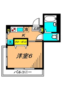 コート大井【2階】の間取り