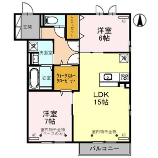 D-residence藤江III【3階】の間取り
