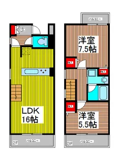 CORE HOUSEの間取り