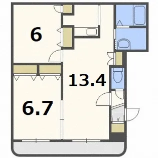 キアーロN21【2階】の間取り