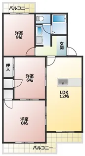 ペイザージュ【3階】の間取り