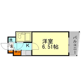 リプリット鱗町【5階】の間取り