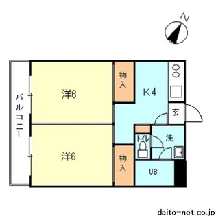 フォートクリオM【3階】の間取り