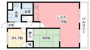 アーデンハウス菊谷【2階】の間取り