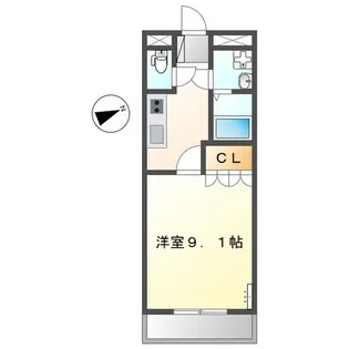 フォレストガーデン【3階】の間取り
