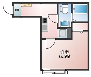 KS BASE 夏見【1階】の間取り