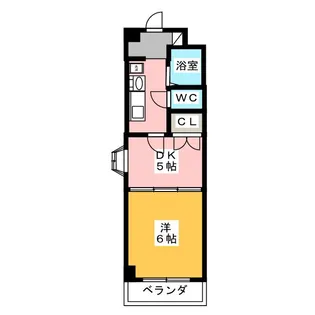 サンライトマンション【4階】の間取り