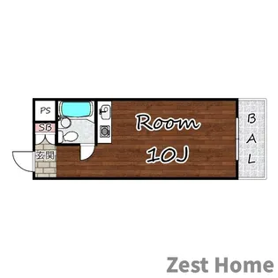 ラ・ヴェリタ武庫川【2階】の間取り