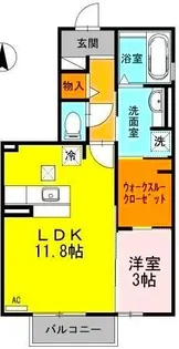 グランエトワール メゾン【1階】の間取り