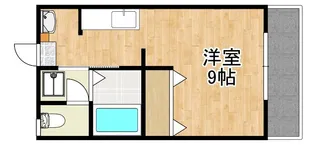 REVEハヤト【2階】の間取り