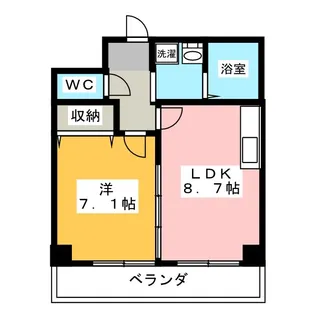 Success 1【3階】の間取り