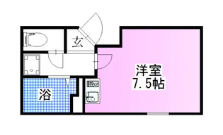 シンエイ第8東船橋マンション【2階】の間取り