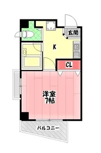 メゾン・フィオーレ【2階】の間取り