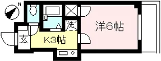 プロスペリテ向ヶ丘【4階】の間取り