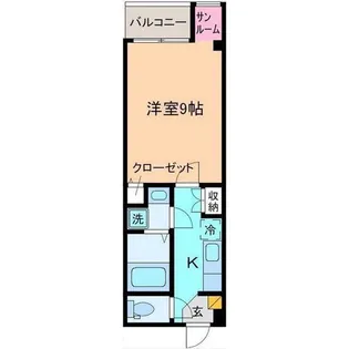 ドゥウェル下堀【2階】の間取り