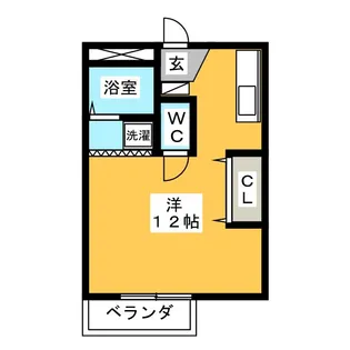 ひまわりコーポ【2階】の間取り