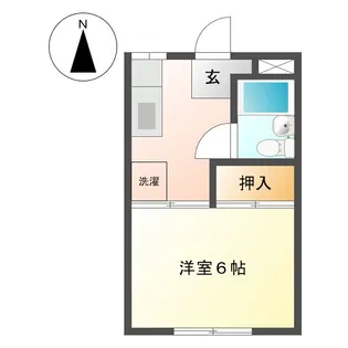 ムーンフレンド【3階】の間取り