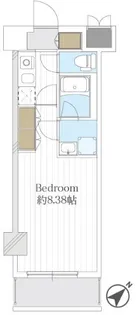 LEXE AZEST横濱関内【2階】の間取り