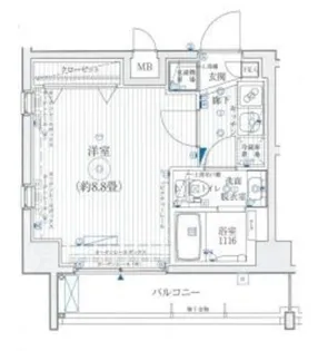 リライア東武練馬【3階】の間取り