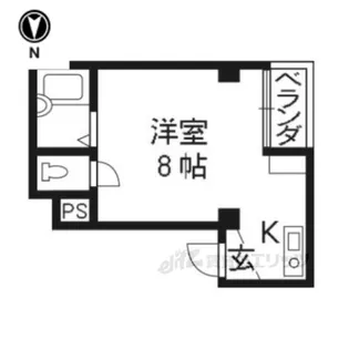 パレスオブタクティクス【5階】の間取り