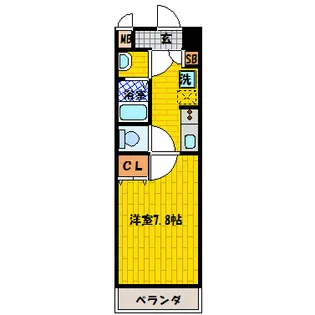 ブルーメゾン壱番館【2階】の間取り