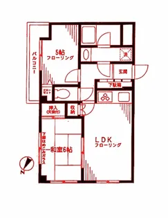シャングリラ弐番館【3階】の間取り