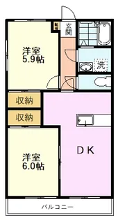 グレースエステート【1階】の間取り