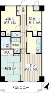 NICアーバンハイム上大岡プラザ【7階】の間取り