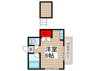カサフローラ吉野【2階】の間取り
