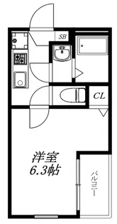 ルレーブ成増【1階】の間取り