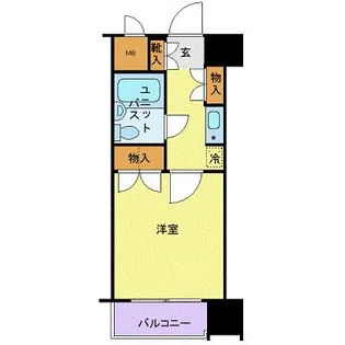ラ・レジダンス・ド・仙台【7階】の間取り