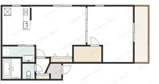 QREALL野崎【2階】の間取り