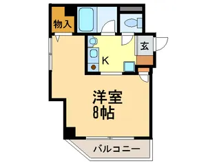 ハイム・アンゲネ-ム【1階】の間取り
