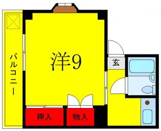 コンフォートハヤト【3階】の間取り