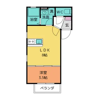Grand Chariot【2階】の間取り