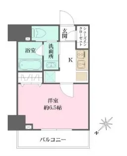 ザ・パークメゾン東大井【9階】の間取り