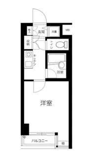 ティアラ目白AVENUE【2階】の間取り