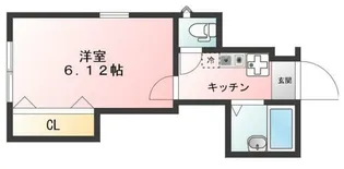 Glanz王子WEST【1階】の間取り