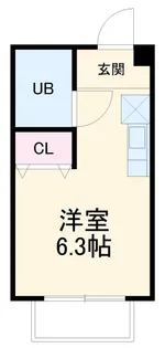 コンフォール野添【1階】の間取り