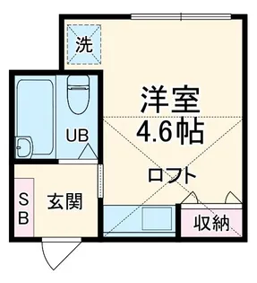 ティファニーいぶき野【2階】の間取り