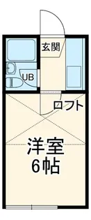 プラザ・ドゥ・リンド【2階】の間取り