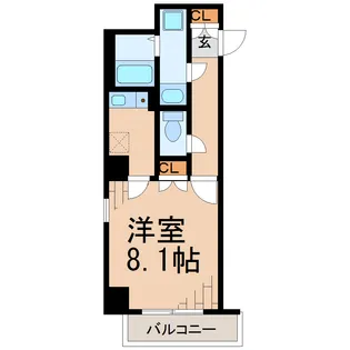 ステラ人形町【7階】の間取り