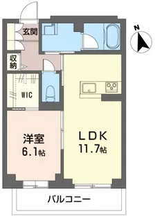 グランレール【2階】の間取り
