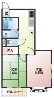 メゾンベレーゼ並木【2階】の間取り