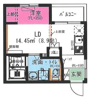 グランゲート【3階】の間取り