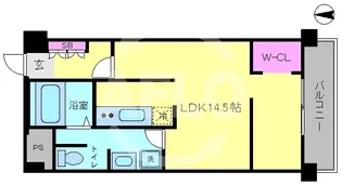 ラクメンビル【6階】の間取り