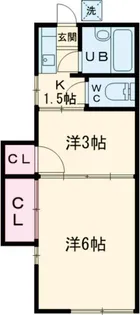 紫苑荘【1階】の間取り