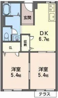 シティコーポ本郷【1階】の間取り