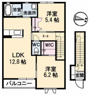 ミューズ【2階】の間取り