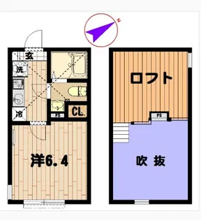 シュリップ溝の口【1階】の間取り